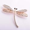 Милые женские стрекозы насекомые модные украшения лацкан шарф булавка брошь подарок
