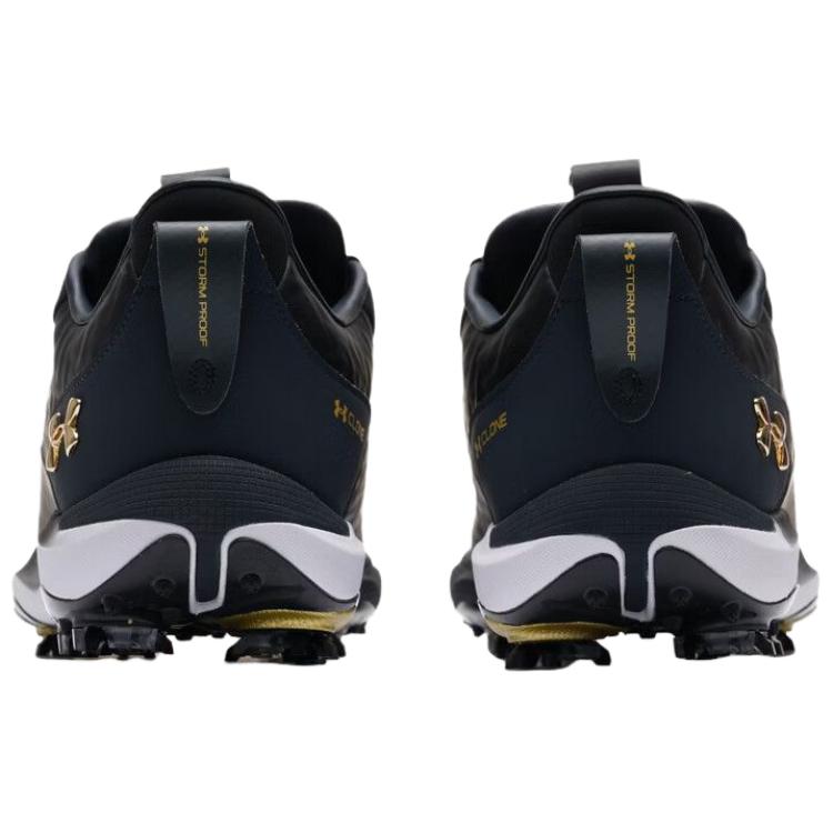 Under Armour Drive Pro Клон Удобные Прочные Дышащие Износостойкие Низкие Мужские Кроссовки для Гольфа Черный 6006116-001