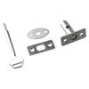 Silver Door Catch Stainless Steel Tubewell Key Easy to Use Mortise Lock  Fire Door