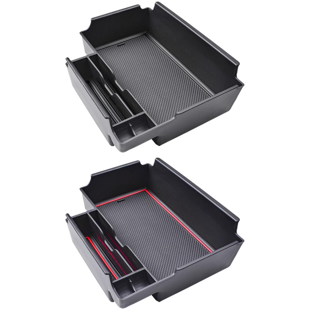 Для FORD Explorer 2020-2024 Автомобиль Центральная консоль Лоток Подлокотник Хранение и расположение ящиков для хранения Декоративные аксессуары