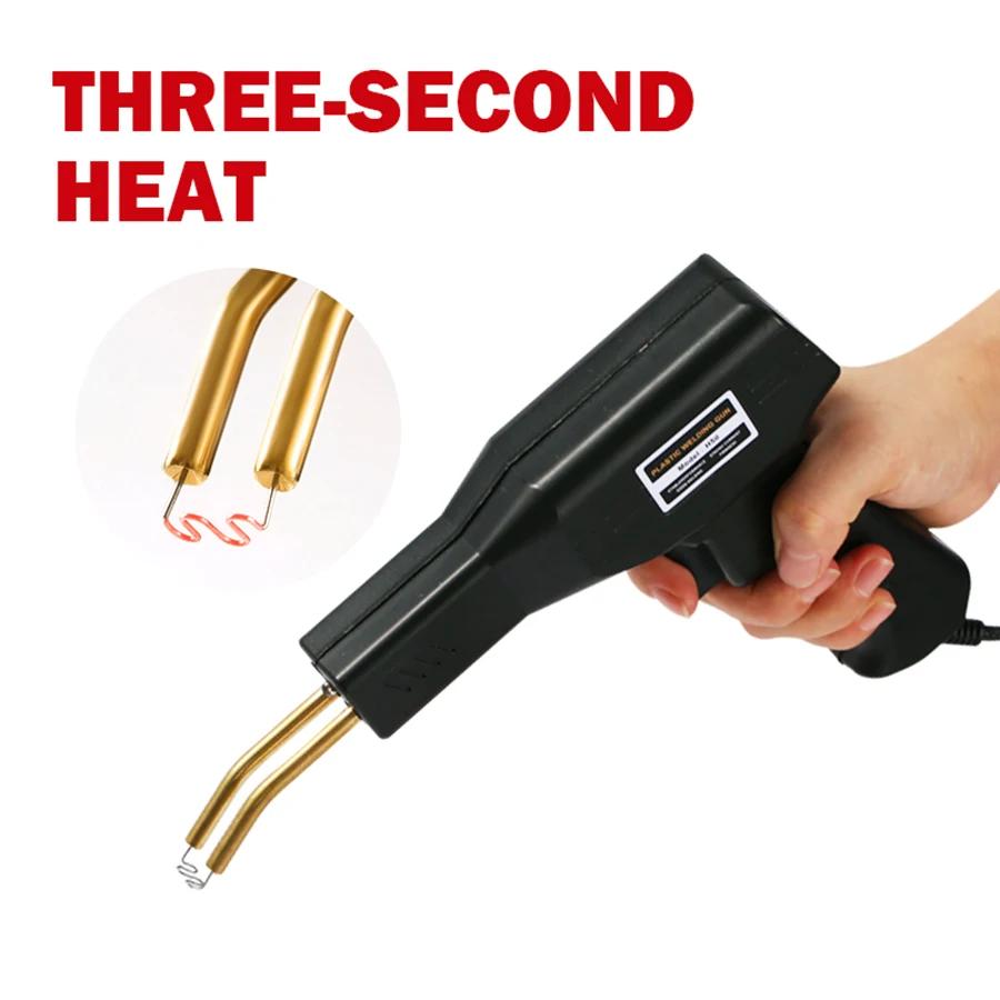 2025 Горячий степлер Пластиковый сварочный аппарат Комплект для ремонта бампера Паяльник для ремонта пластика Автомобильный бампер Ремонт сварочный пистолет