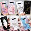 Цветной Роскошный Мраморный Чехол Для Samsung Galaxy S10 S 10 Plus S10E Fundas Мягкий ТПУ Защита Задняя Крышка Для Samsung S10 Ударопрочный