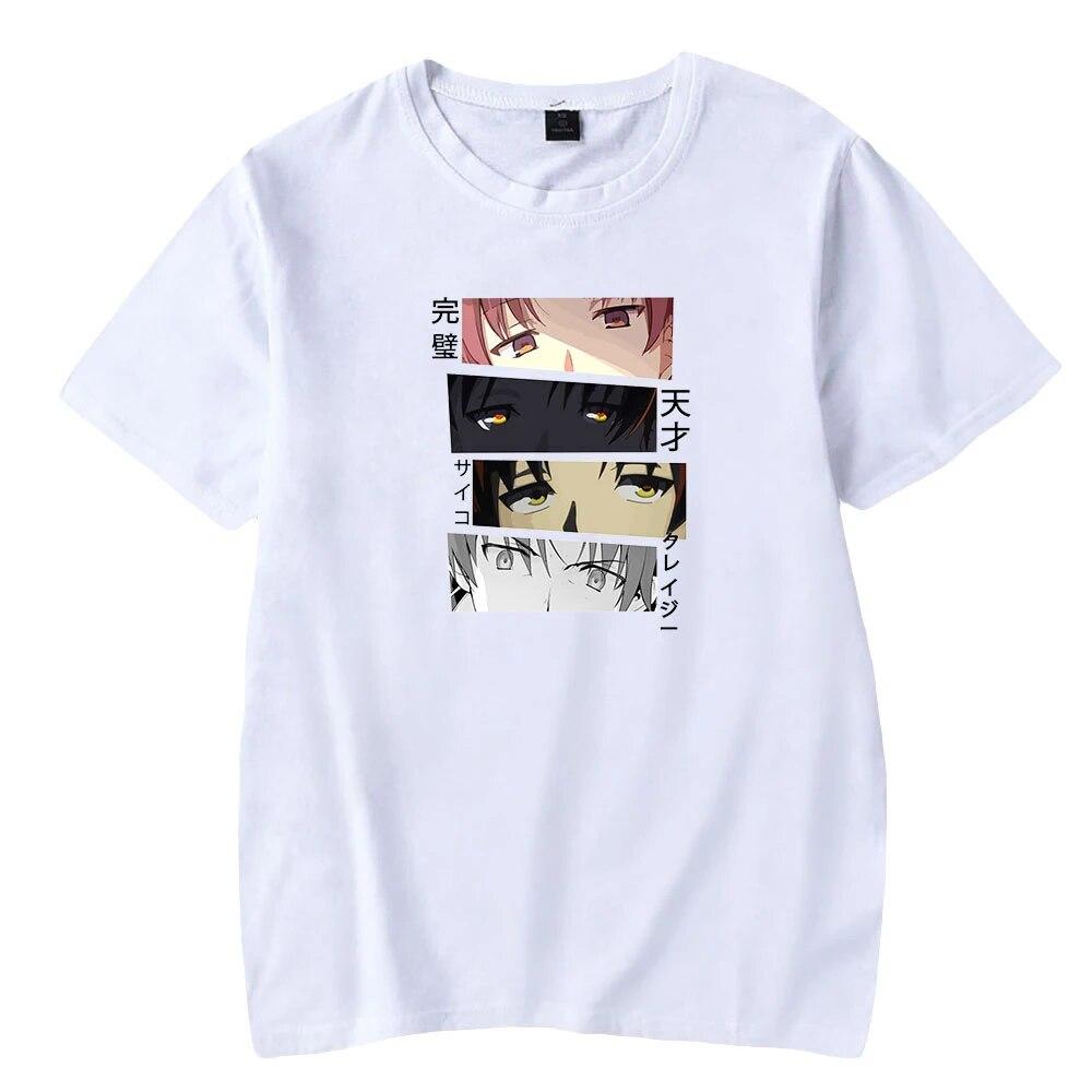 Класс элитной модной футболки, женские летние футболки унисекс с короткими рукавами, повседневные уличные футболки в стиле аниме, футболки унисекс
