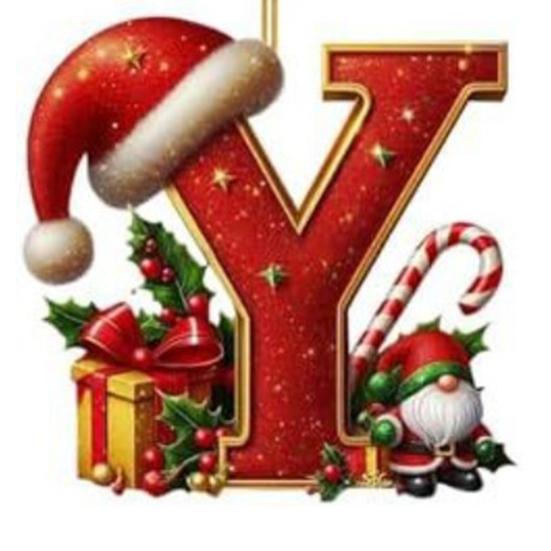 Красные инициалы Рождественские украшения 2D акриловые персонализированные гномы монограммный кулон с шапкой Санты 26 букв украшение для подвешивания на рождественскую елку