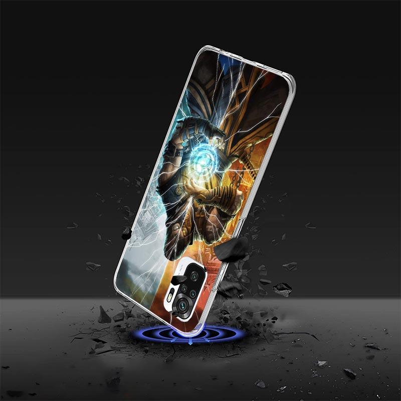 Mortal Kombat Case Phone Cover for Xiaomi Redmi Note 14 13 12S 12 11S 11 11T 11E 10S 10 Pro Plus 5G Trend Fundas Note 13 12S 12
