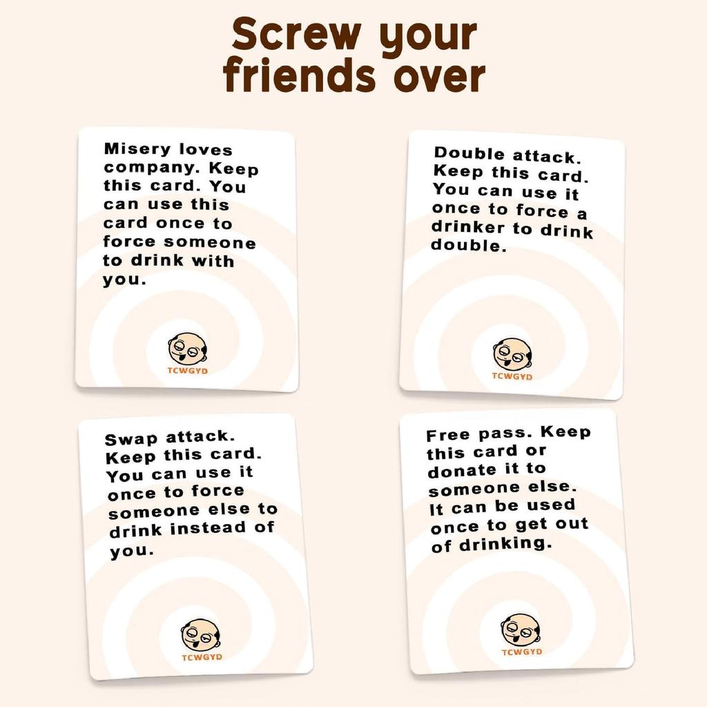 Party board game, drinking card game, 100 question cards, romantic and slightly teasing challenges, suitable for parties, 9x2.9x6.8 cm, orange