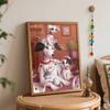 Disney 101 Dalmatians Oil Painting Art Painting Set Home Wall Decor Handmade Gift for Dog Lovers Art Print