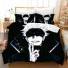 Jujutsu Kaisen Bedding Set Japan Famous Anime Duvet Cover Sets Comforter Bed Linen Twin Queen King Single Size Satoru Gojo