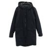 NUMBER(N)INE Long Sleeve Nylon Coat M Black Series Hood Men's Used