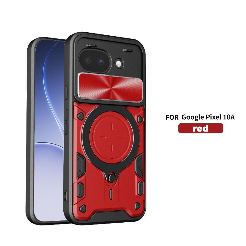 Чехол для Google Pixel 10a, сверхпрочный, противоударный, бронированный, с магнитным кольцом-держателем, с крышкой для защиты камеры, для Google Pixel10 A 10A