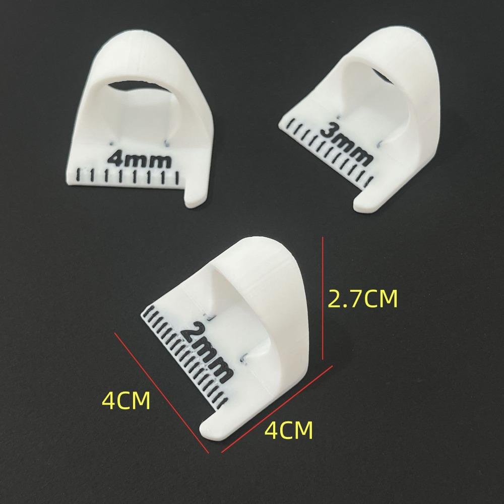 3PCS 3 Sizes Sewing Template Kit Quilting Non-Slip Sewing Needle Gauge Measuring Tool DIY Stitching Guide Tool