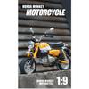 1/9 Honda Monkey 125 MINI Литой из сплава Модель мотоцикла Игрушечный транспортное средство Коллекция Звук и свет Внедорожный Автоцикл Игрушки Машина
