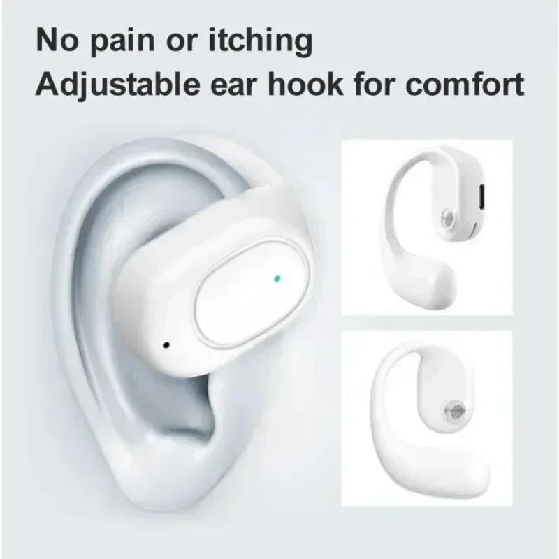Xiaomi KY2 Single Wireless Earphones Air Conduction OWS Headphone HiFi Ear-Hook Music Sports Noise Cancel Headset For All Smartphones