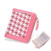 Baellerry Women Fashion Short Wallets Classic Design Bifold Wallet Zipper Hasp Card Holder Coin Purse