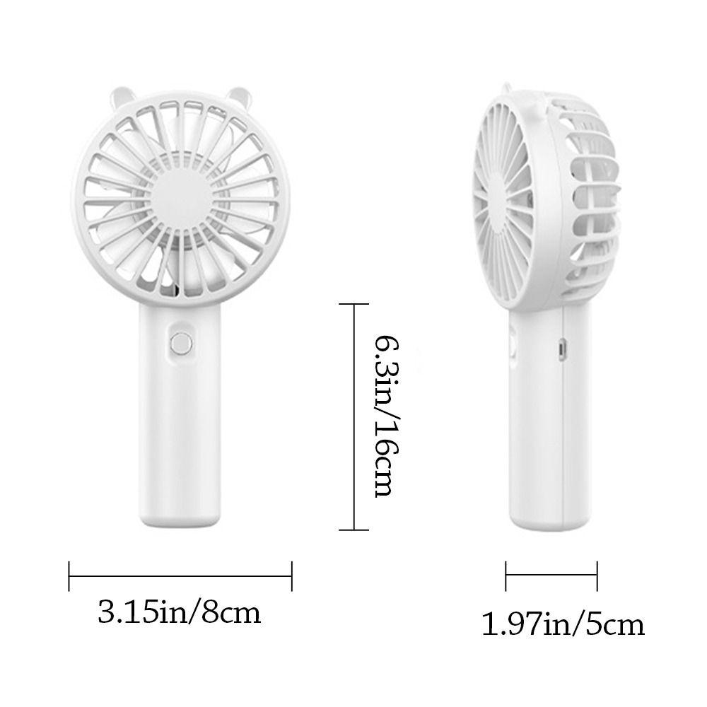 Cooling Mini Fan USB Rechargeable Pocket Fan Multi-function Summer Handheld Fan Outdoor