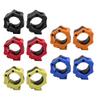 1 Pair Barbell Clamps Collars Adjustable Quick Release Professional Locking Weight Clips for Weightl