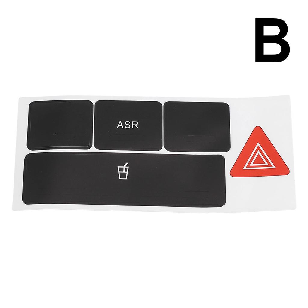 Наклейки для ремонта кнопок, наклейка на отделку салона автомобиля, наклейка для ремонта переключателя для A6 C5 1998-2004