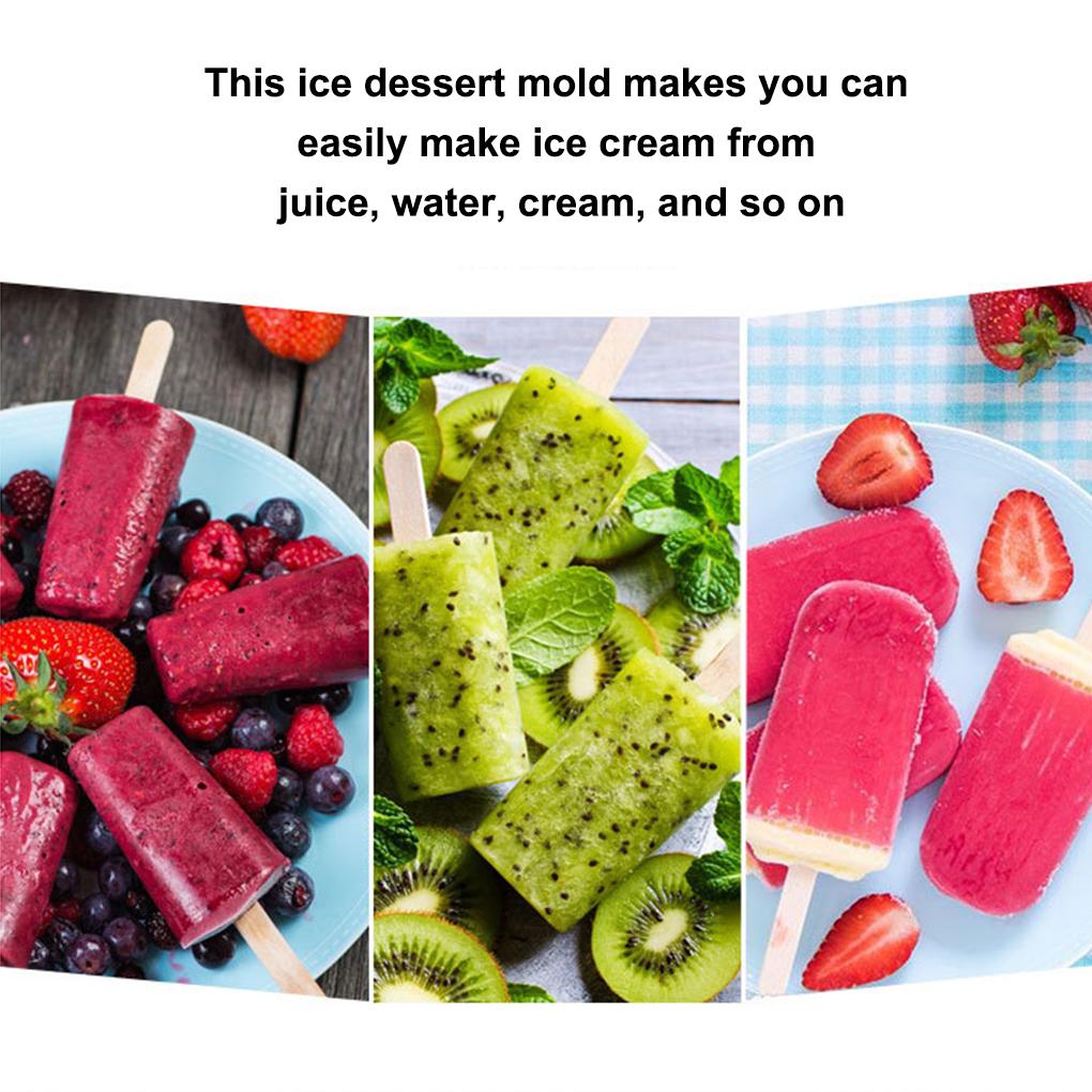 Форма для мороженого из полипропилена, пластика, для приготовления ледяного десерта, домашняя кухня, форма своими руками, инструмент для приготовления летних десертов