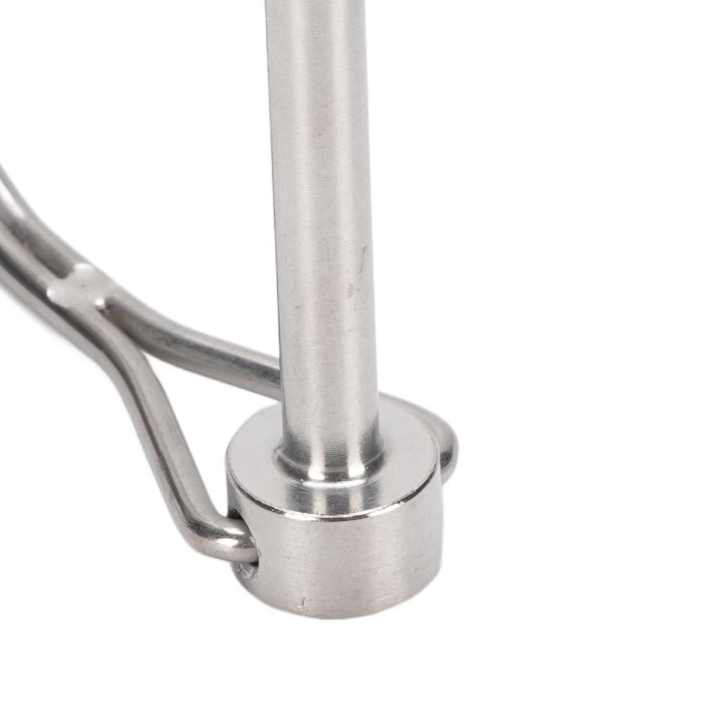 2PCS Silver Shaft Locking Pin Universal Trailer Coupler Pin Practical Safety Coupler Pin