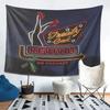 VIKAMA Vintage Neon Sign Tapestry Retro Roadside Motel Design For Nostalgic Decor Bedroom Wall Styling and Photo Backdrops
