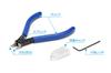 Wave Hobby Tools Series HG Plastic Model Sharp Thin Blade Plastic Model Tool Blue Nippers, Type, HT-398