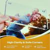Магнитный фотозажим для солнцезащитного козырька автомобиля, 2 шт. - Прозрачный акриловый держатель, Солнцезащитный козырек автомобиля, Легко устанавливаемые аксессуары для автомобиля