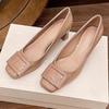 Fashion Women High Heels Shoes Mary Jance Dress Bow Luxury Shoes Fashion Designer Summer Pumps 2025 New Shallow Elegant Zapatos De Mujer