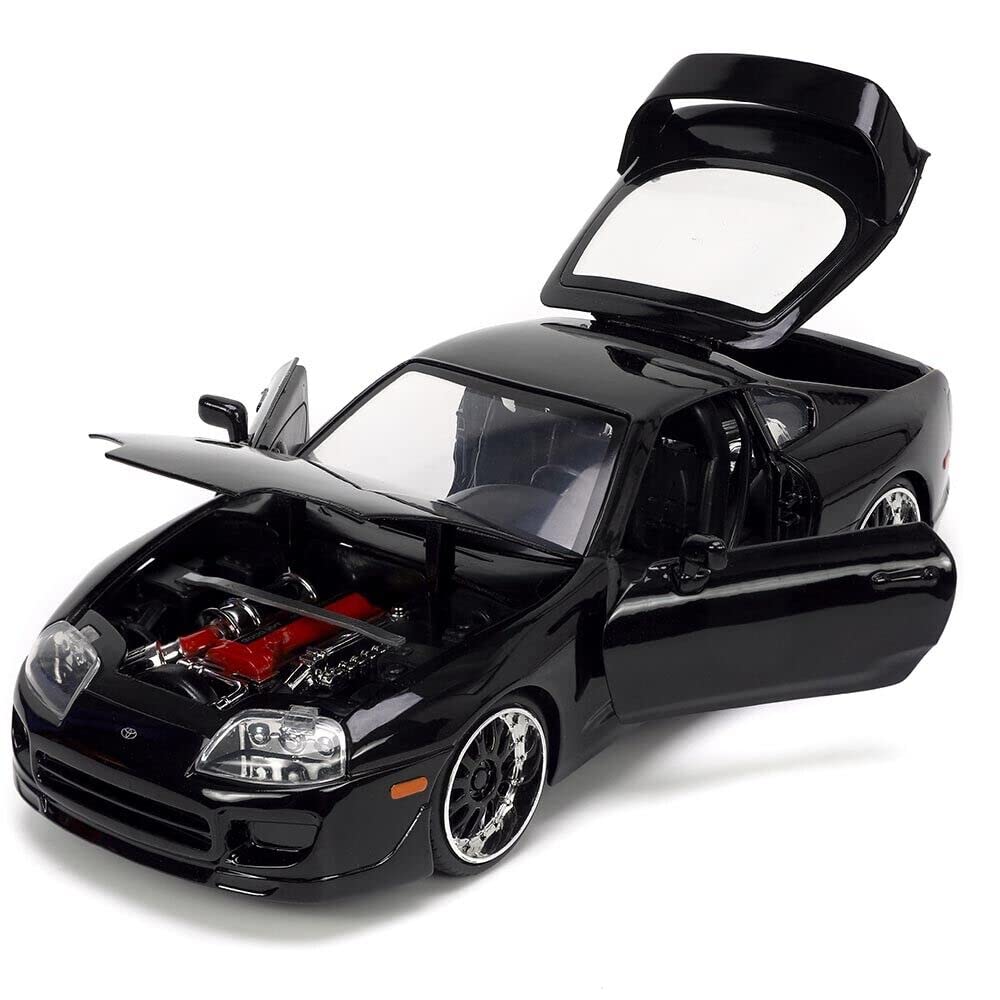Jada Toys 1/24 Scale Fast and the Furious Toyota Supra 1995 Black (33380) [Parallel Import]