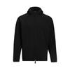 Unstoppable UA Free Series Casual Sports Solid Color Hooded Long Sleeve Jacket Men Jackets Black 1389304-001