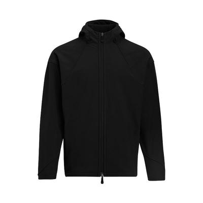 Unstoppable UA Free Series Casual Sports Solid Color Hooded Long Sleeve Jacket Men Jackets Black 1389304-001