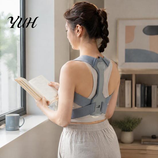 Invisible Back Brace Hunchback Correction Brace, Adjustable Posture Corrector for Kids and Pain Relief Adults, Upper Support Straightener Shoulder