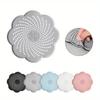 5pcs Silicone Floor Drain Cover Kitchen Anti-blocking Sink Filter Bathroom Anti-hair Sewer Filter Screen