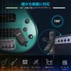 LEKATO Guitar Беспроводной гитарный усилитель Гитара 48 кГц Беспроводная стабильная передача Маленький и легкий Перезаряжаемый 4 канала Вращающийся Подходит для