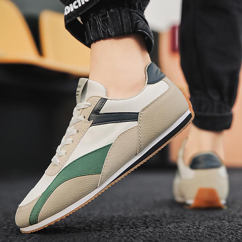 New Casual Shoes For Men Fashion Running Sport Sneakers Comfortable British Style Jogging Shoes For Men Outdoor Shoes Sneakers