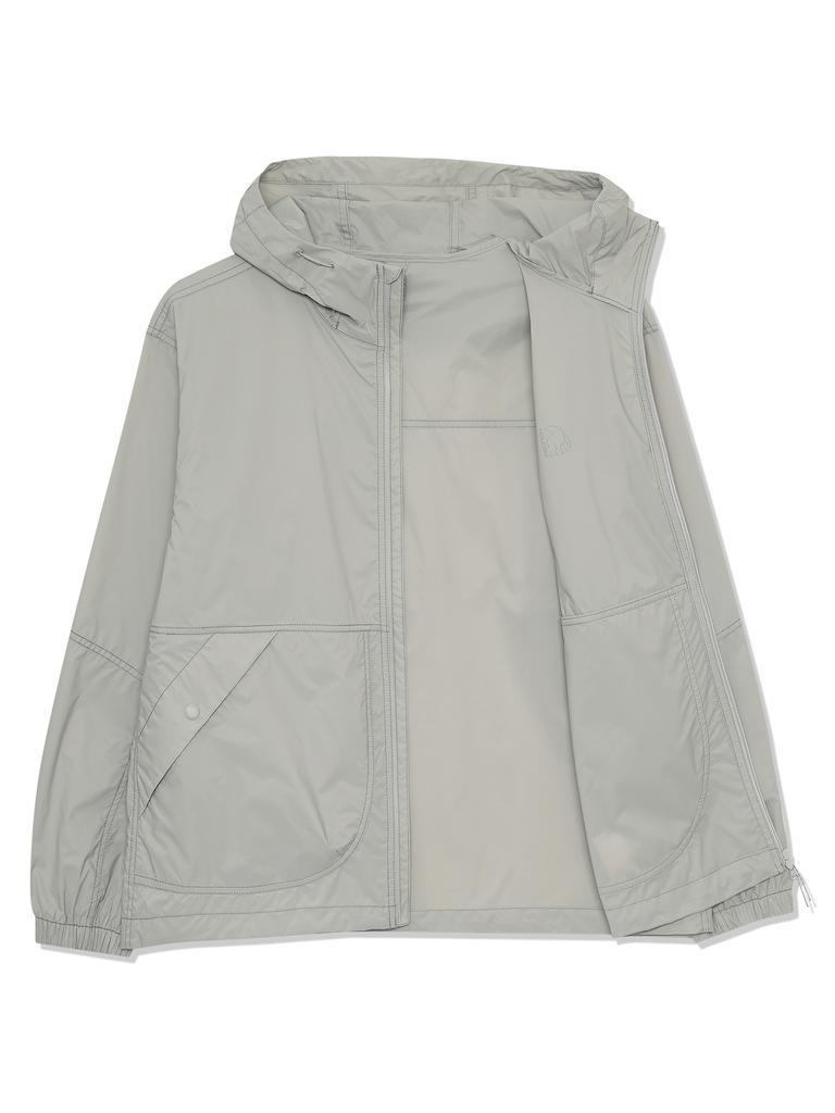 Nordisk Loften Lightweight Ripstop Jacket - M_Shimmer Grey