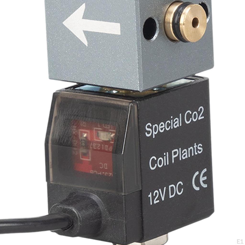 Соленоидный воздушный клапан регулятор системы CO2 высокая производительность запасная часть для аквариума