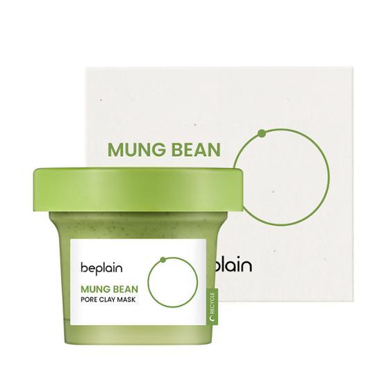Be-Plain Mung Bean Pore Clay Pack 120 мл (+12 мл*4 шт. подарочный план)