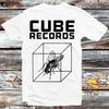 230 г/м2 100% хлопок Cube Records Logo Gangsta Rap Rnb Record Label Music Rock Футболка Винтажная ретро крутой подарок унисекс мультфильм аниме топ футболка B1022