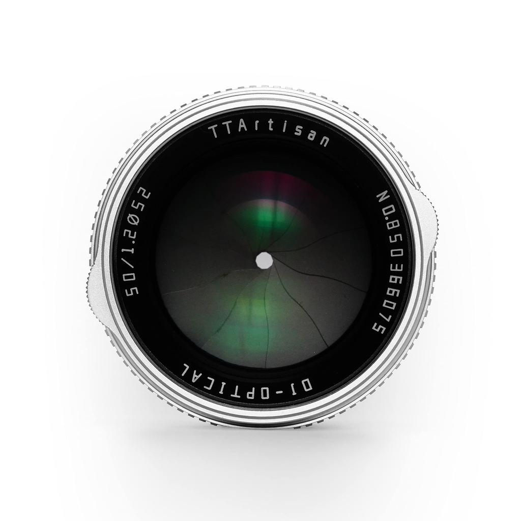 Объектив TTArtisan 50 мм с ручной фокусировкой для камер Fujifilm F1.2 APS-C X-Mount X-M1 X-M2 X-H1 X-T1 X-T10 X-T2 X-T20 X-T3 X-T4 X-T100 X-T200 X-T30