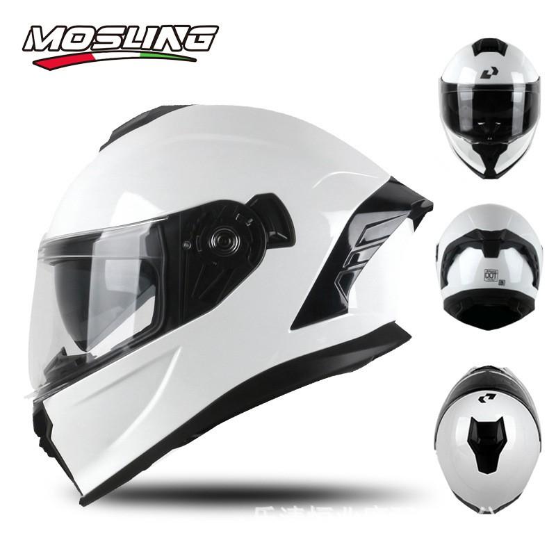 Motorcycle Full Face Helmet Men Women DOT Certified Bluetooth Ready Large Spoiler All Season S M L XL XXL Sizes