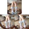 Sweet Lolita Girl Socks With Cotton Material And Polka Dot Pattern For Spring