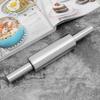 Aincook Ролик для теста из нержавеющей стали (31,5 см) Пельмени Ролик