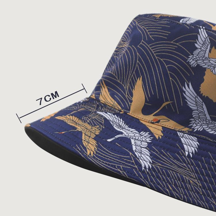 Big Head Man Large Size Bucket Hats 60-63cm Plus Size Summer Fisherman Cap Cotton Panama UPF50+ Sun Protection Double Sides Wear