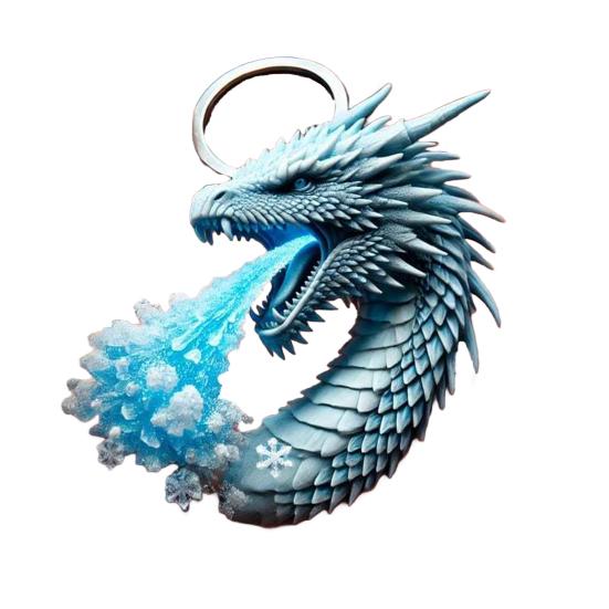 Акриловый брелок-подвеска в форме 3D дракона для детей и взрослых, сумка, чемодан, телефон, многофункциональное подвесное украшение