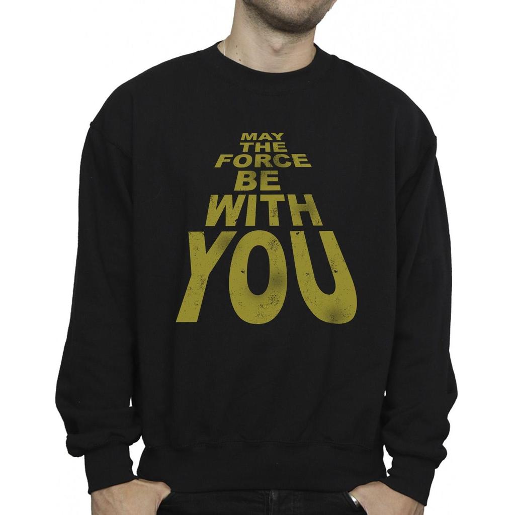 Star Wars Mens May The Force Be With You Sweatshirt