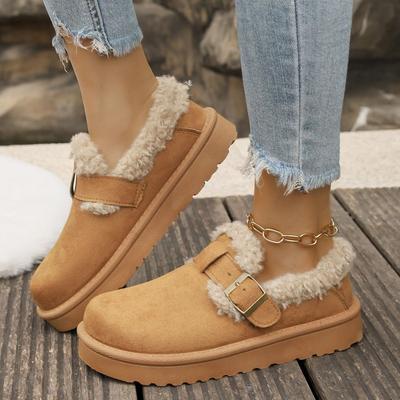 Женские зимние повседневные плоские сникерсы большого размера, слипоны, зимние ботинки, низкие слипоны для улицы