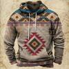 Vintage Hoodie For Men Harajuku 3D Print Autumn Long Sleeve Sweatshirts Oversized Y2k Clothing Men's Hoodies Fashion Streetwear