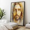 Modern Face of Jesus Modern Face of Jesus, 30X40 Cm, Unframed, Premium Canvas On Stretcher