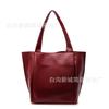 Large-capacity Tote Bag Women's 2025 Spring New Simple Foreign Shoulder Bag High-value Leisure Work Commuter Bag