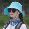Women's Summer Outdoor Sun Hat - Lightweight, Breathable, and Versatile with Face Cover